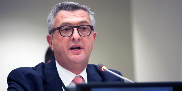 El alto comisionado de Naciones Unidas para los Refugiados (ACNUR), Filippo Grandi. Foto de archivo.