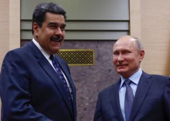 Nicolás Maduro y Vladimir Putin, presidente de Rusia. Foto de archivo.