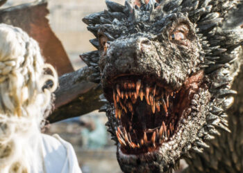 Drogon, casa Targaryen. Foto captura video HBO Game of Thrones