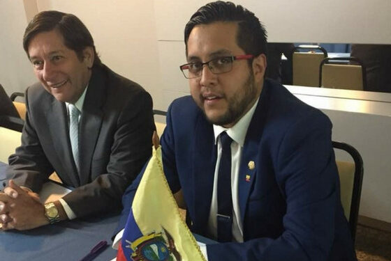 El diputado a la Asamblea Nacional de Ecuador, Juan Flores,