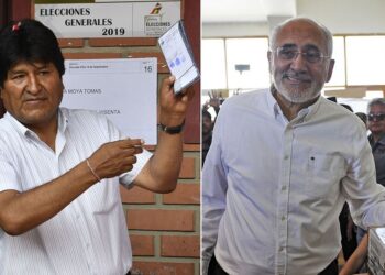 Evo Morales, Carlos Mesa, Elecciones presidenciales Bolivia. Foto agencias.