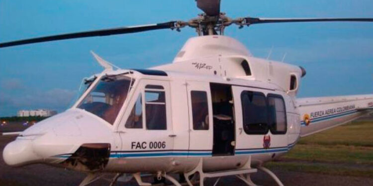 Helicóptero presidencial Colombia