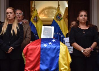 Homenaje Fernando Albán 9 Oct 2018 Paralamento Venezolano. Foto Agencias (1)