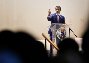 Juan Guaidó. Pdte. (E) de Venezuela, Plan País Educación. Foto Prensa Presidencial