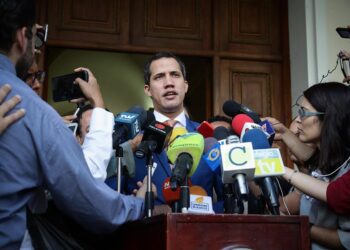 Juan Guaidó. Pdte. (E) de Venezuela. Foto EFE