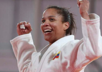 Judoca venezolana Elvismar Rodríguez.