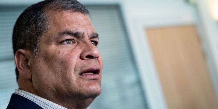 Rafael Correa, expresideten de Ecuador. Foto de Archivo.