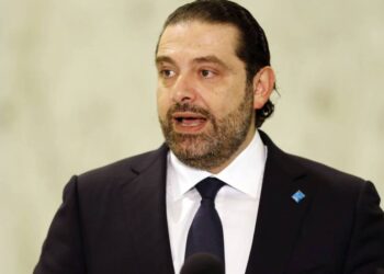 Saad Hariri. primer ministro del Líbano. Foto de archivo.