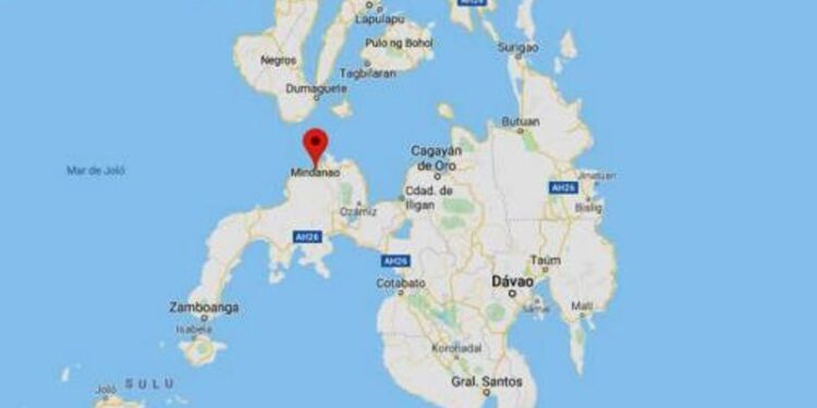 Sismo de magnitud 6.4 sacudió la isla de Mindanao en el sur de Filipinas. Foto Captuta. 16 de octubre 2019.