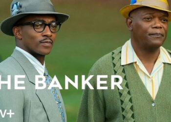 Apple TV Plus film The Banker premiere cancelled. Foto de archivo.
