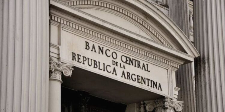 Banco Central de la República de Argentina. Foto de archivo.