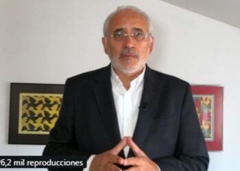 Carlos Mesa. Foto captura video.