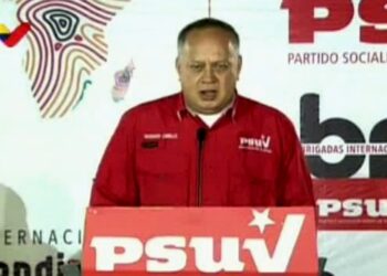 Diosdado Cabello. Foto captura video @VTVCanal8