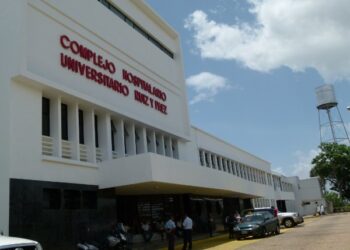 Hospital Ruiz y Páez en el estado Bolívar. Foto de archivo.