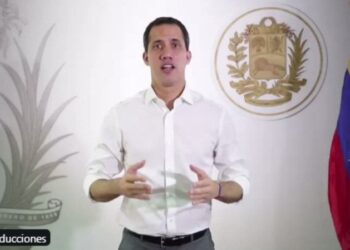 Juan Guaidó. Foto captura de video.