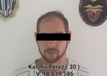 Kasmir Omar Pérez Duque, detenido, pedofílo. Foto Panorama.