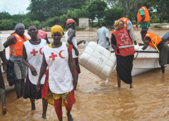 Kenia, inundaciones. Foto France 24.