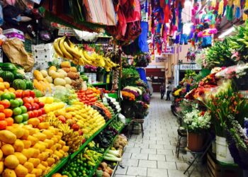 Mercado México. Foto de archivo.