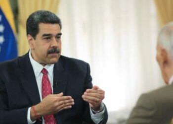 Nicolás Maduro, José Vicente Rangel. Foto @VTVcanal8.