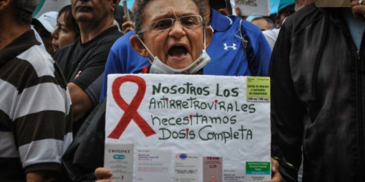 Pacientes VIH Venezuela. Foto de archivo.