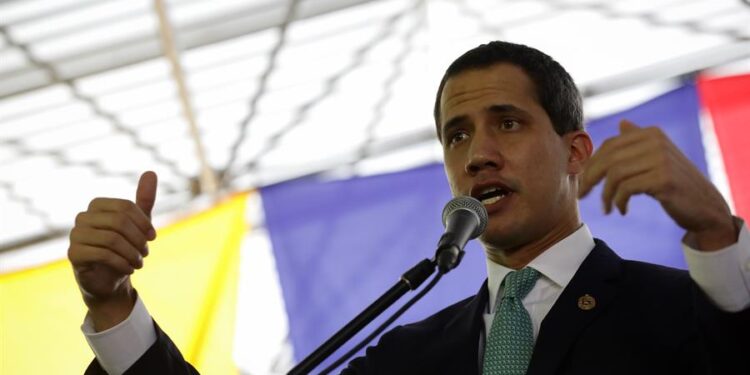 Pdte. encargado de Venezuela Juan Guaidó. EFE