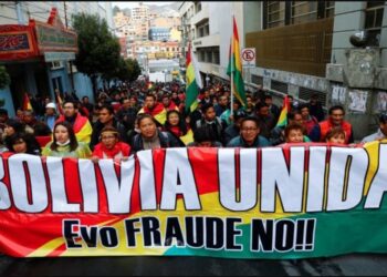 Protestas Bolivia. Foto de archivo.