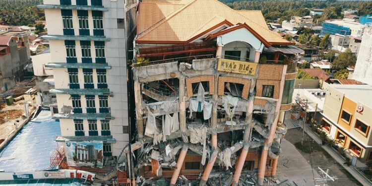 Terremoto Filipinas 2019. Foto agencias.