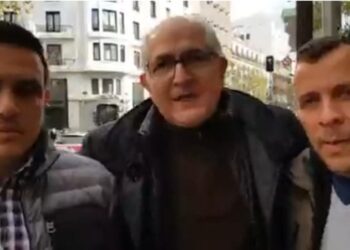 Antonio Ledezma. Foto captura de video.