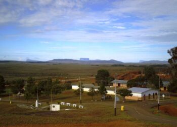 Batallón Militar en Gran Sabana. Foto de archivo.