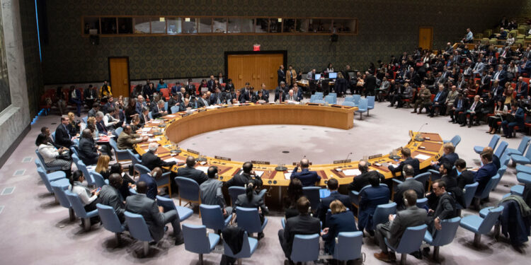 Consejo de Seguridad de la ONU. Foto de archivo.