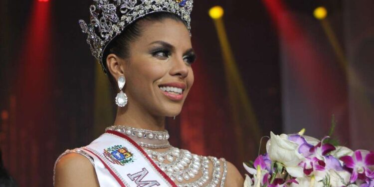  Isabella Rodríguez. Miss Venezuela. Foto de archivo.