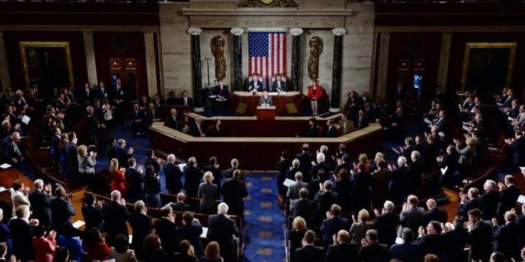 Senado de EEUU. Foto de archivo.