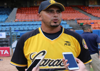 Victor Gárate nuevo mánager de los Leones del Caracas. Foto de archivo.