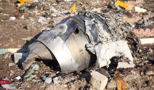 Foto de archivo de restos del avión de una aerolínea ucraniana que se estrelló en Irán. 
Ene 8, 2020. Nazanin Tabatabaee/WANA (West Asia News Agency) via REUTERS 
ATENCIÓN EDITORES, ESTA IMAGEN FUE PROVISTA POR UNA TERCERA PARTE