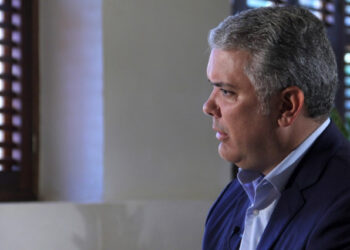 Foto de archivo del presidente de Colombia, Ivan Duque, en una entrevista con Reuters. Ene 15, 2020. REUTERS/Javier Andres Rojas