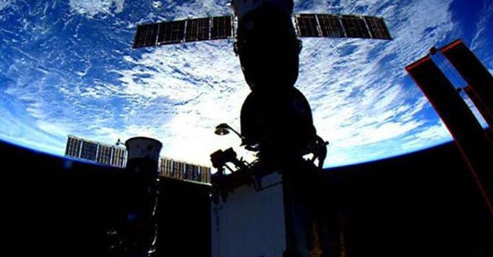 Estación Espacial Internacional. Foto de archivo.