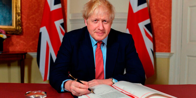 El primer ministro británico, Boris Johnson. Foto de archivo.