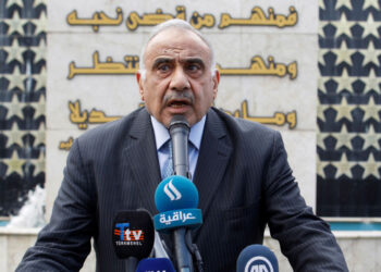 El primer ministro dimisionario de Irak, Adel Abdul Mahdi. Foto de archivo.