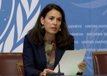 La portavoz del Alto Comisionado de la ONU para los DDHH, Marta Hurtado. Foto de archivo.