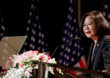La presidenta de Taiwán, Tsai Ing-wen. Foto de archivo.