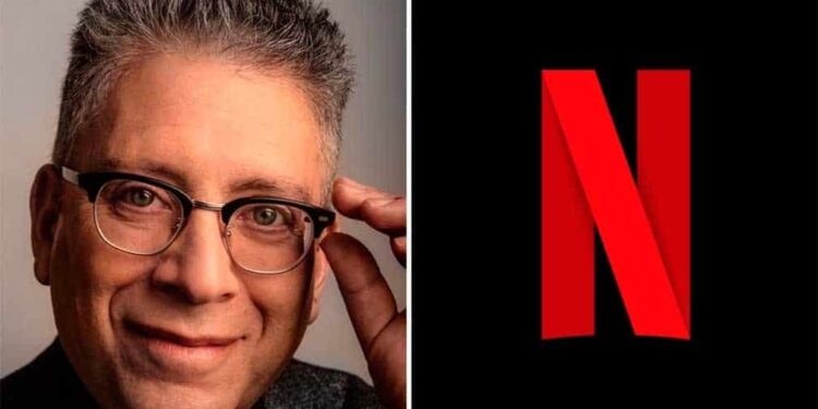 Netflix, creador de The Big Bang Theory, Bill Prady. Foto collage.