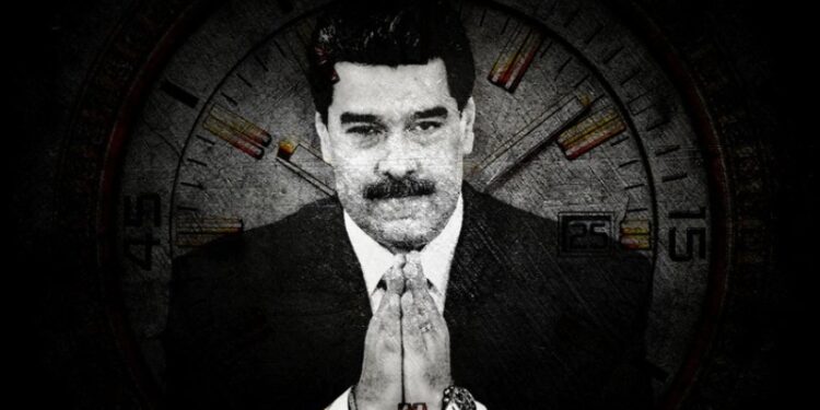 Nicolás Maduro se mostró desesperado en las últimas semanas. Su tiempo en el poder de Venezuela parece estar deshilachándose. Infobae.