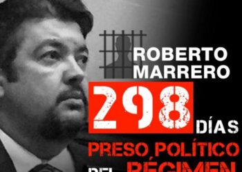 Roberto Marrero. 298 días detenido por la dictadura de Maduro. Foto @REYMARRERO.