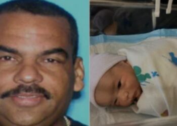Ernesto Caballero y el bebé desaparecido | Foto © Miami-Dade Police