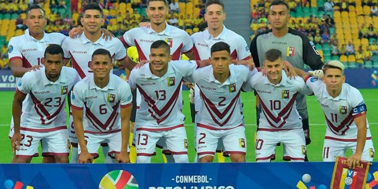 Selección venezolana Sub-23. Foto Prensa FVF.