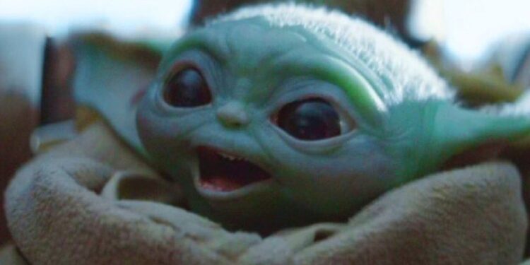 Baby Yoda. Foto captura de video.