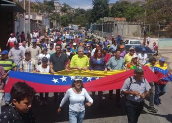 Barquisimeto, Movilización respaldo Pdte. Guaidó. 22Feb2020