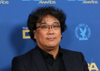South Korean film director Bong Joon Ho arrives for the 72nd Annual Directors Guild of America Awards at the Ritz Carlton Hotel in Los Angeles on January 25, 2020. (Photo by Jean-Baptiste Lacroix / AFP) (Photo by JEAN-BAPTISTE LACROIX/AFP via Getty Images)