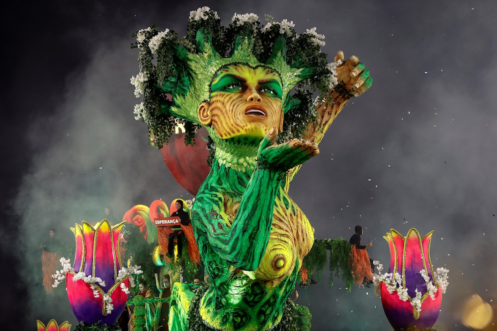 Resultado de imagen de Brasil vibró en el Carnaval 2020