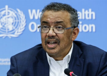 El director general de la Organización Mundial de la Salud (OMS), Tedros Adhanom Ghebreyesus. Foto agencias.